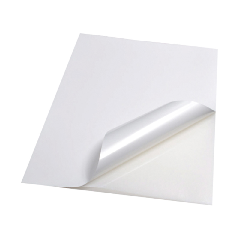 Kertas Perekat PP Sintetis Matt White