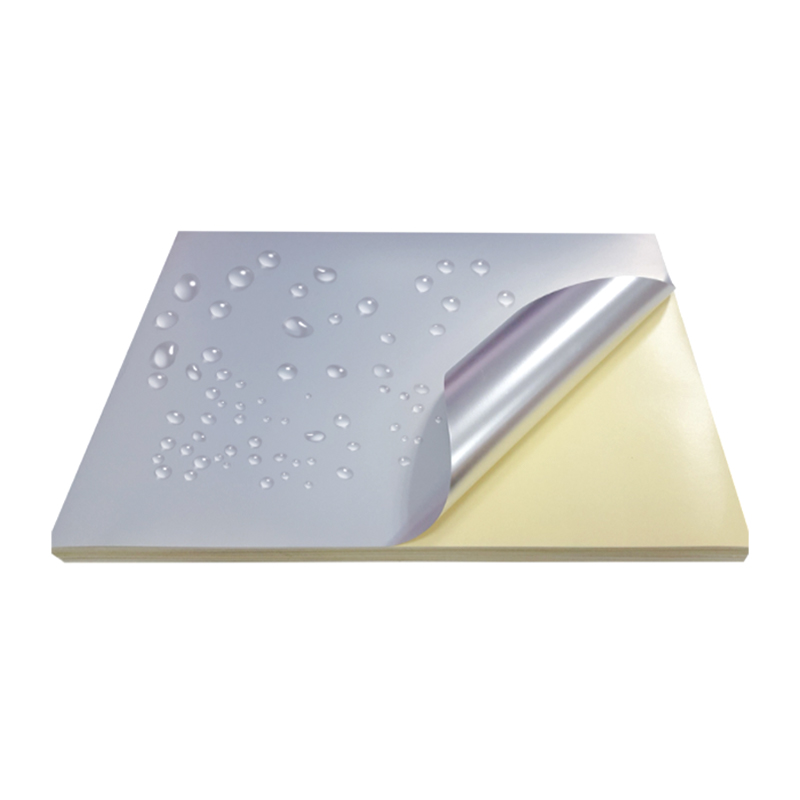 Perekat UV Film PET Perak Matt 50um Untuk Beberapa Label Khusus yang Digunakan