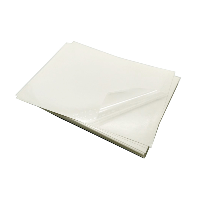 Film PET Transparan 36um / Lem Dapat Dilepas / Lapisan Kaca Putih 60g