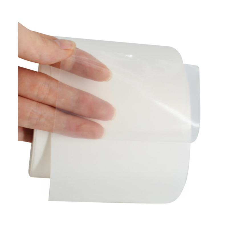 Film PET Transparan 36um / Lem Dapat Dilepas / Lapisan Kaca Putih 60g