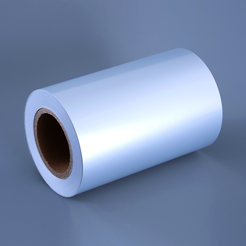 Bahan Label Film Poliester Perak Matt 50mic dengan Perekat Akrilik Berbasis Air dan Lapisan Berbasis Air