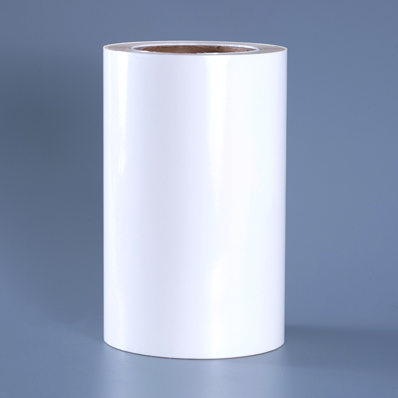 Film PET Transparan 25mik Dengan Label Poliester Bening Perekat Yang Dapat Dilepas