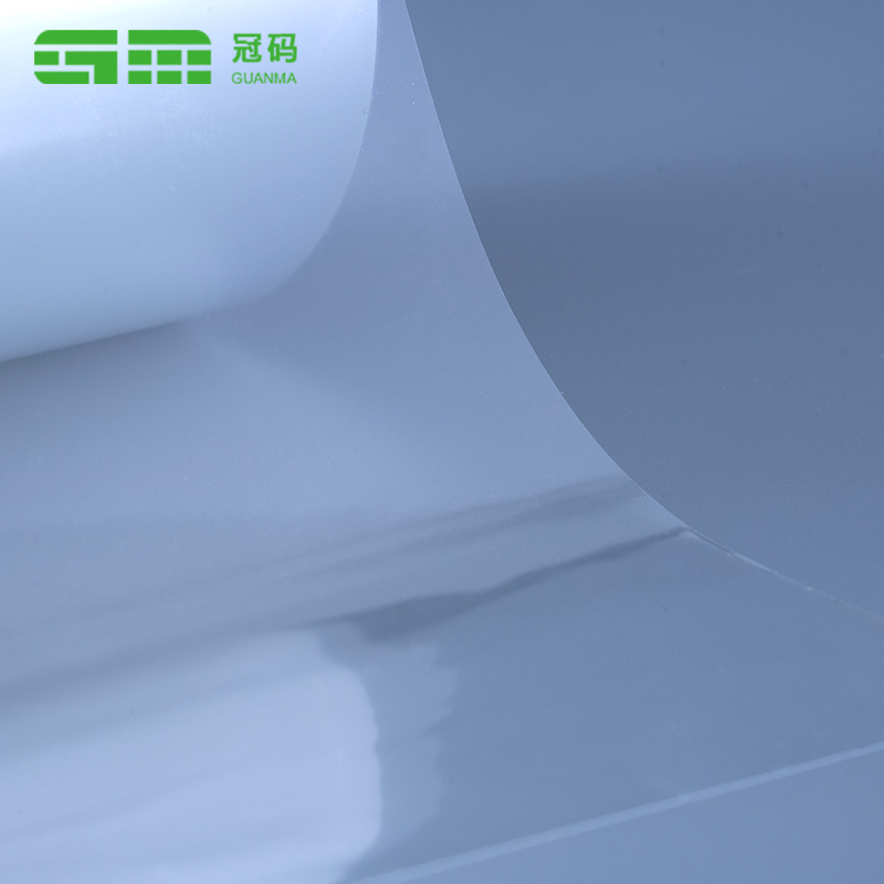 Gulungan Jumbo PP Perekat Diri Bening 50mik dengan Pet Liner Transparan