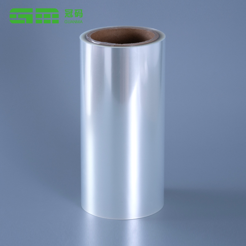 Gulungan Jumbo PP Perekat Diri Bening 50mik dengan Pet Liner Transparan